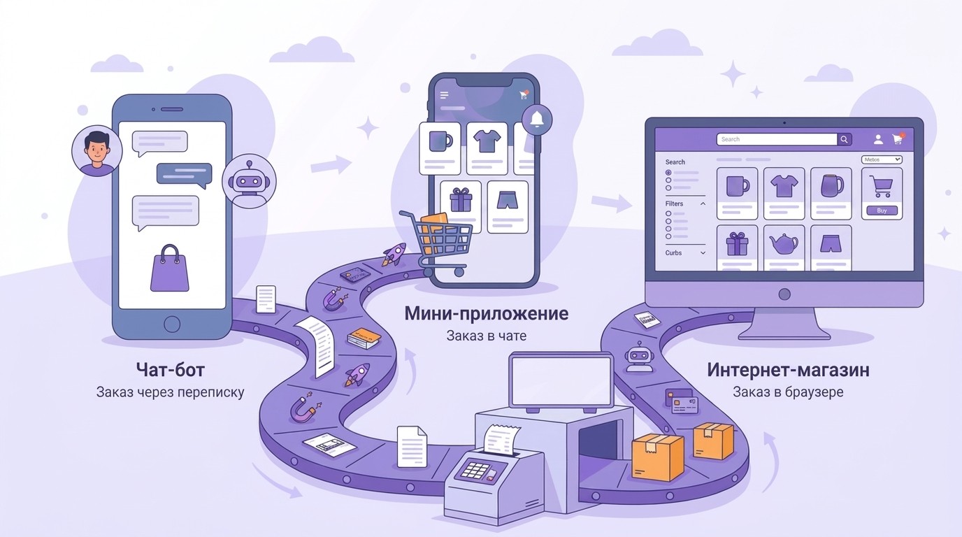 Магазин в MAX: бот, мини-приложение или сайт